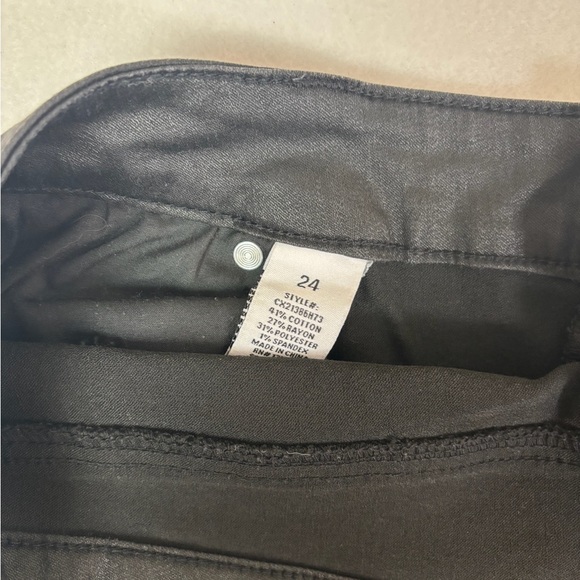 Celebrity Pink High-Rise Ankle Skinny Pants – Black, Size 24 - Picture 5 of 6